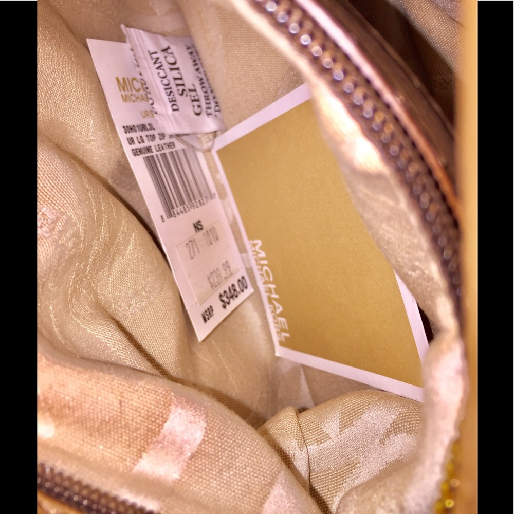 **AUTHENTIC** Michael Kors saddle bag purse - Picture 5 of 8