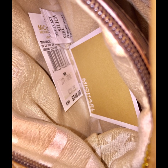 **AUTHENTIC** Michael Kors saddle bag purse - Picture 5 of 8