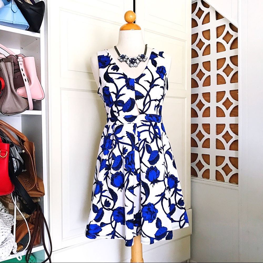 Floral Romeo & Juliet Couture Skater Dress 💙