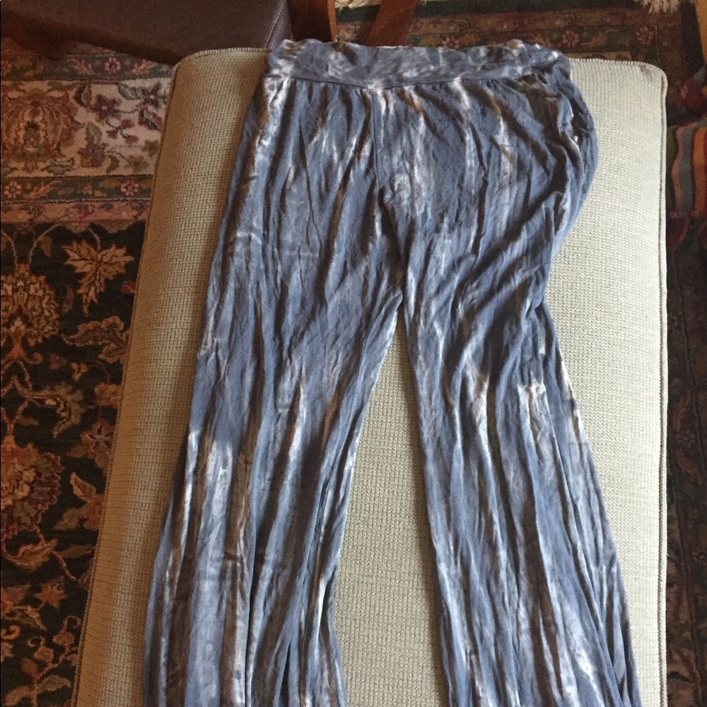 Flare stretchy pants