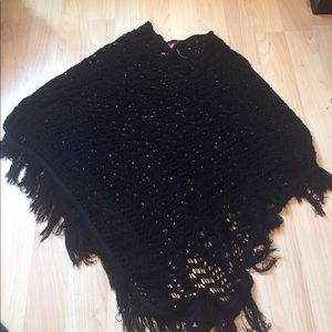 Black poncho
