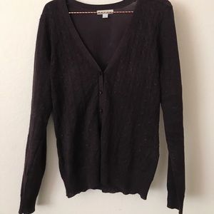 New York and Company purple sweater