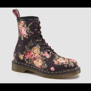 Dr. Martens Floral Boots
