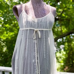 Delicate Sheer Maxi