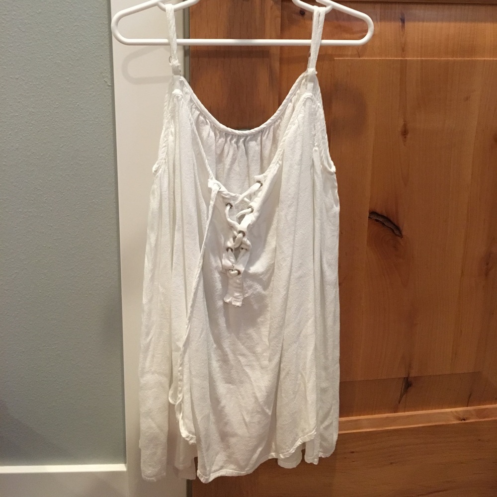 A white flowing long sleeve