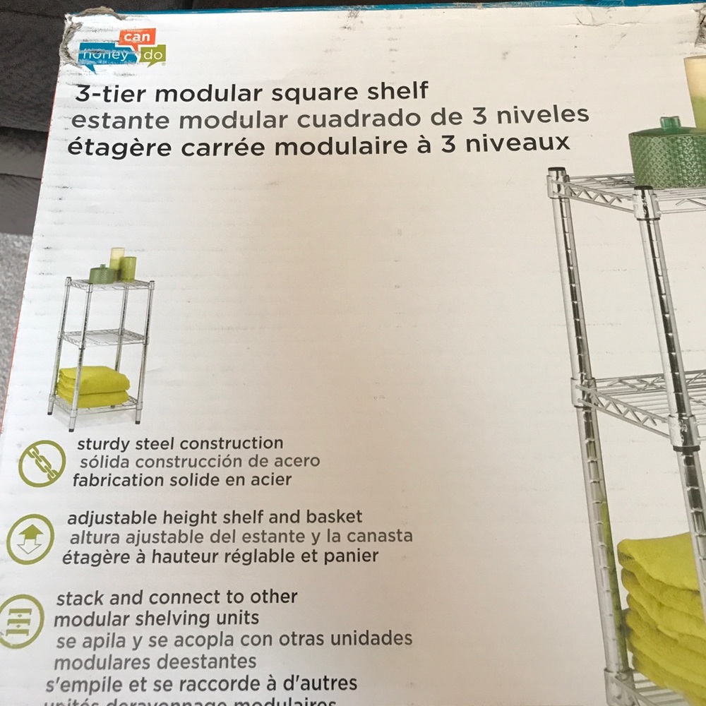 Square shelf