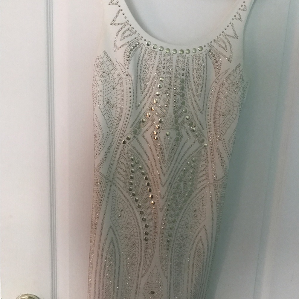 White Bebe dress