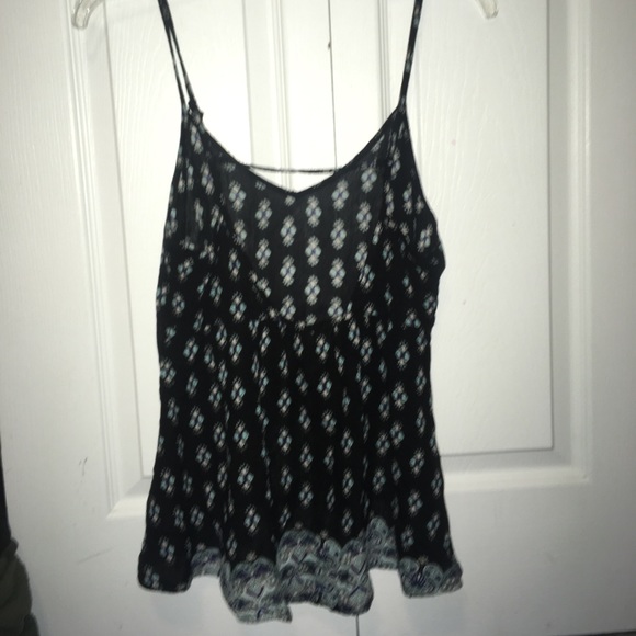 Floral spaghetti strap tank top - Picture 2 of 2