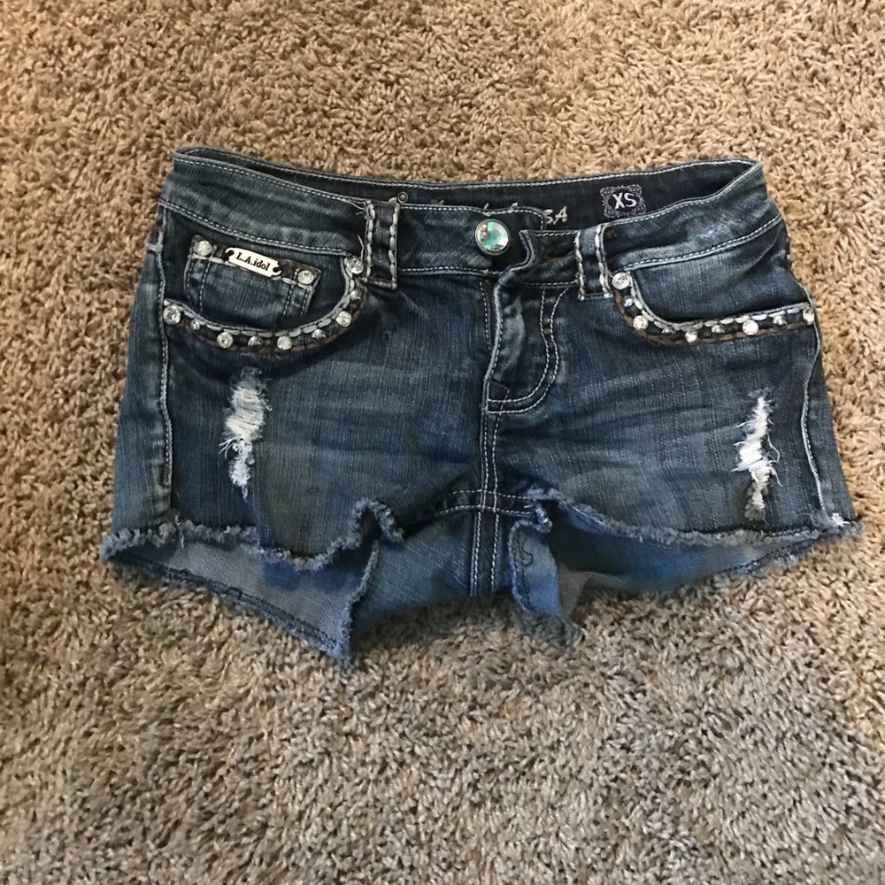 jean shorts
