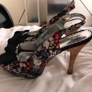 Rampage floral sandals