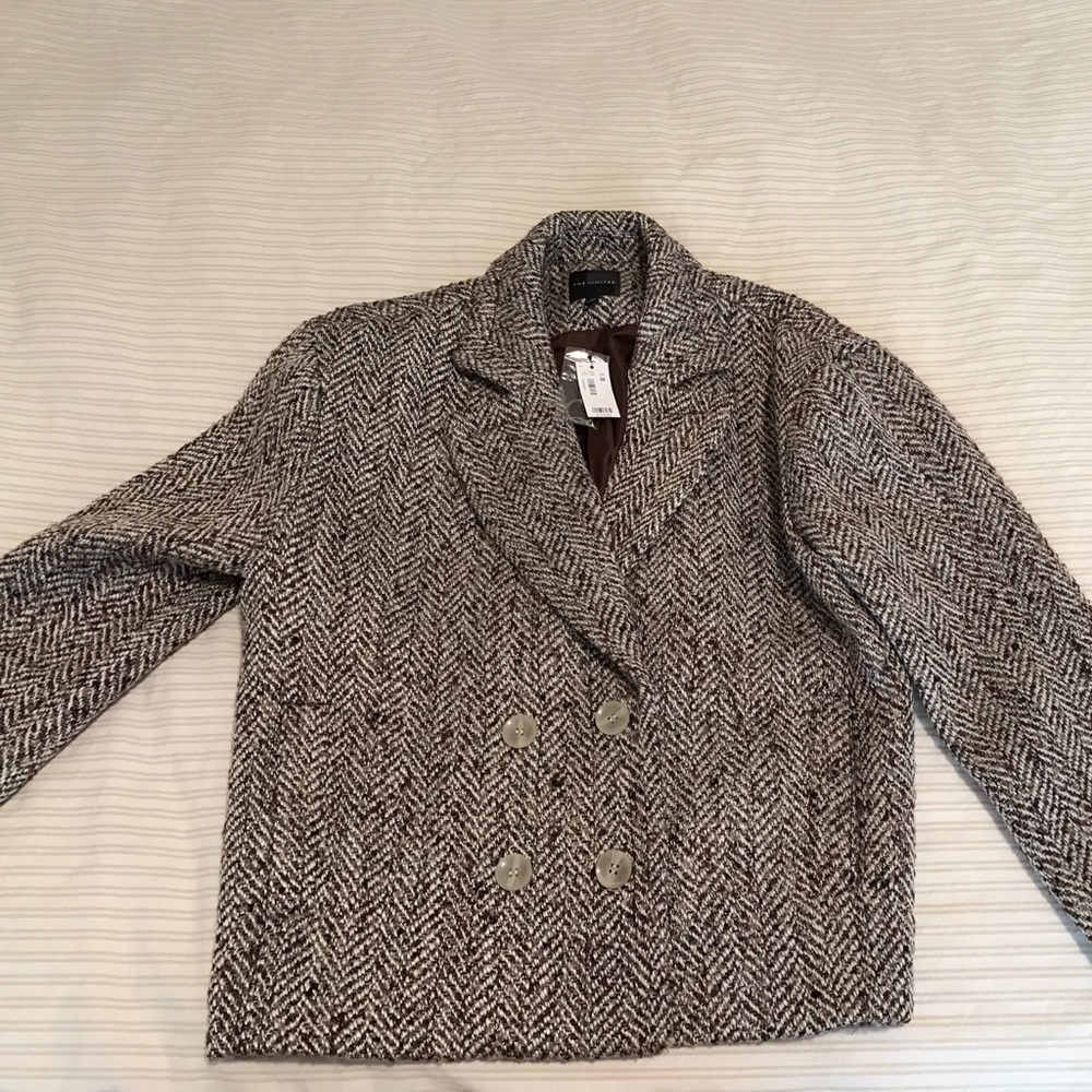 Limited brown tone twill coat
