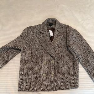 Limited brown tone twill coat