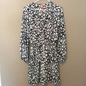 Eight Sixty faux wrap dress