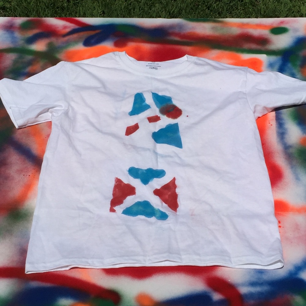 Custom painted boy or girl unisex tee