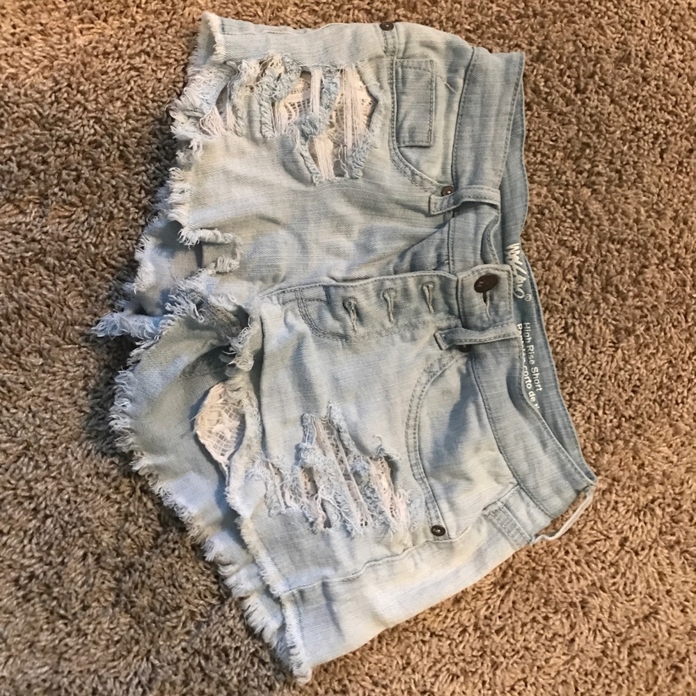 jean shorts
