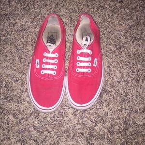 Red vans