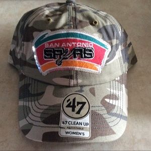spurs camo hat
