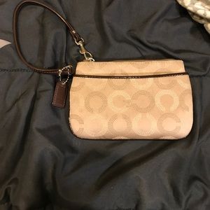 Coach wristlet wallet