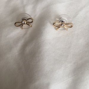 Kate spade bow earrings