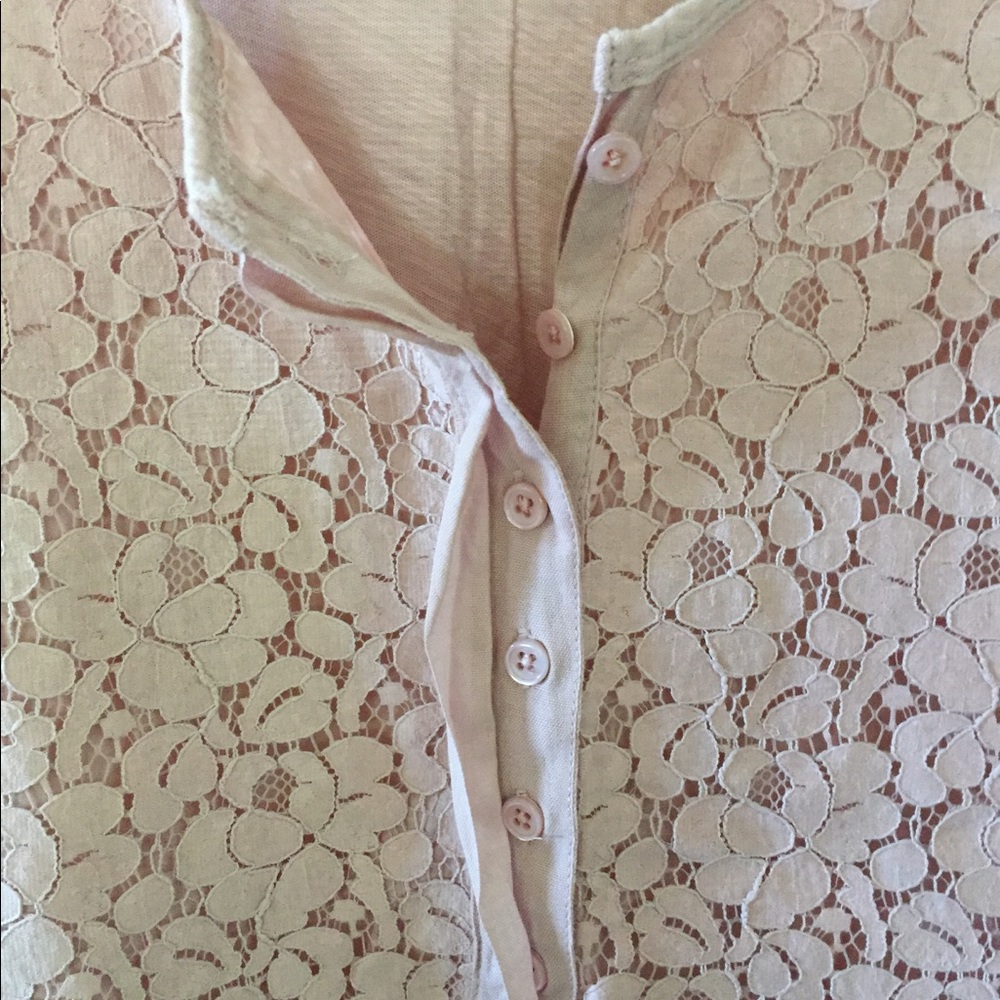 Lace J. Crew top - Picture 2 of 2