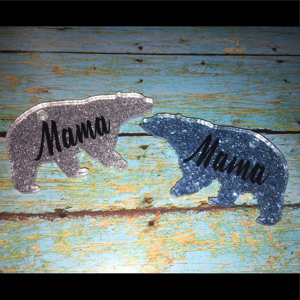 Mama Bear Keychains 🐻
