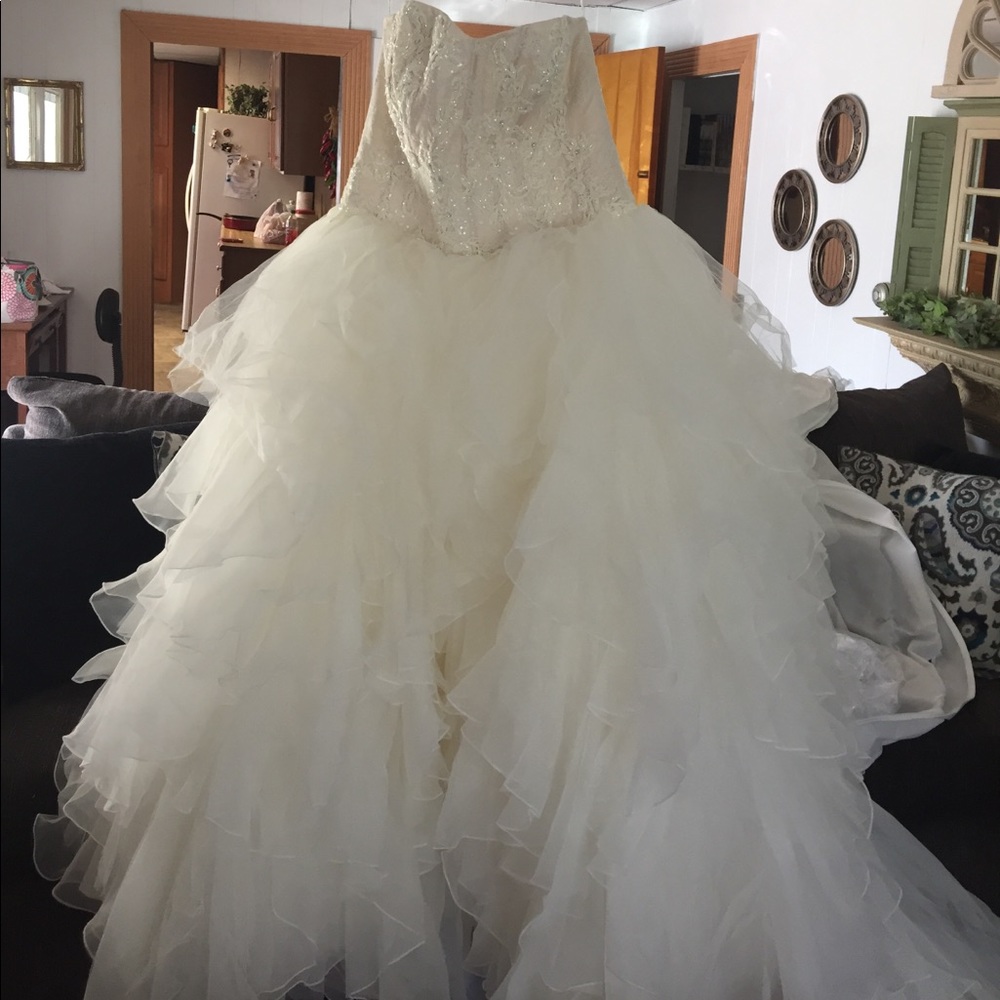 Brand new Davids Bridal Wedding dress!