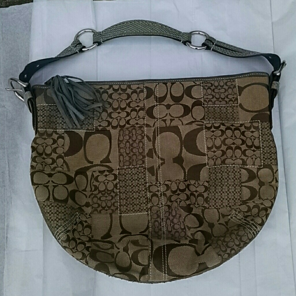 Coach Signature Demi Crossbody Exotic Collection