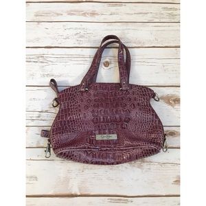 NEW Jessica Simpson Alligator Leather Mini Purse