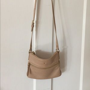Kate Spade Tan Tenely Cobblestone Cross Body
