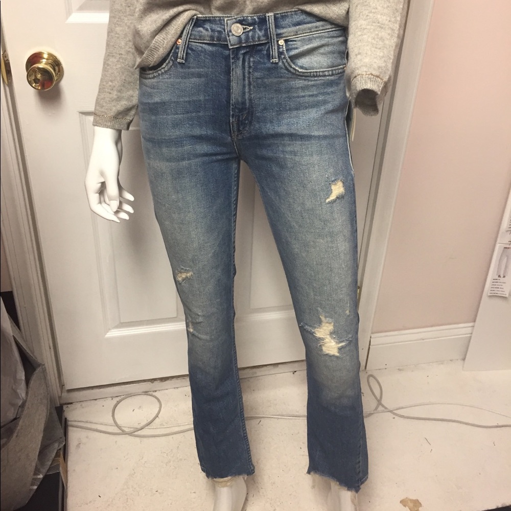 Mother flirt fray jean