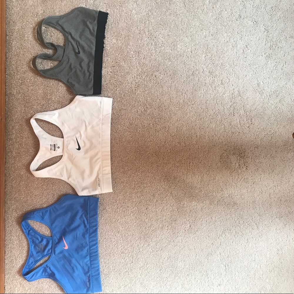 1 Grey nike sports bra