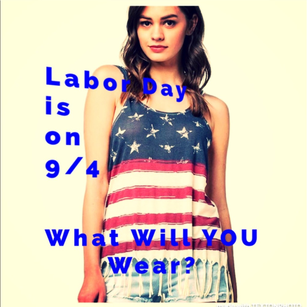 Adorable boho American flag tank top. NWOT