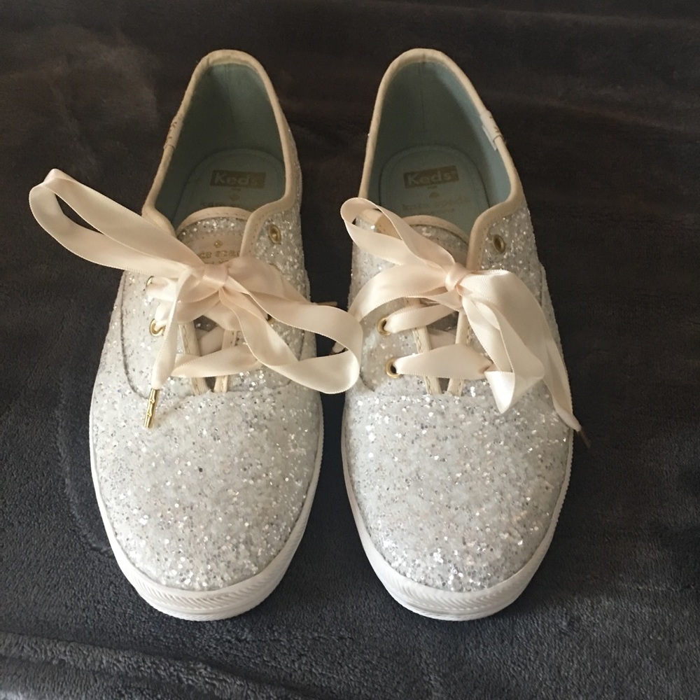 Kate Spade glitter Keds