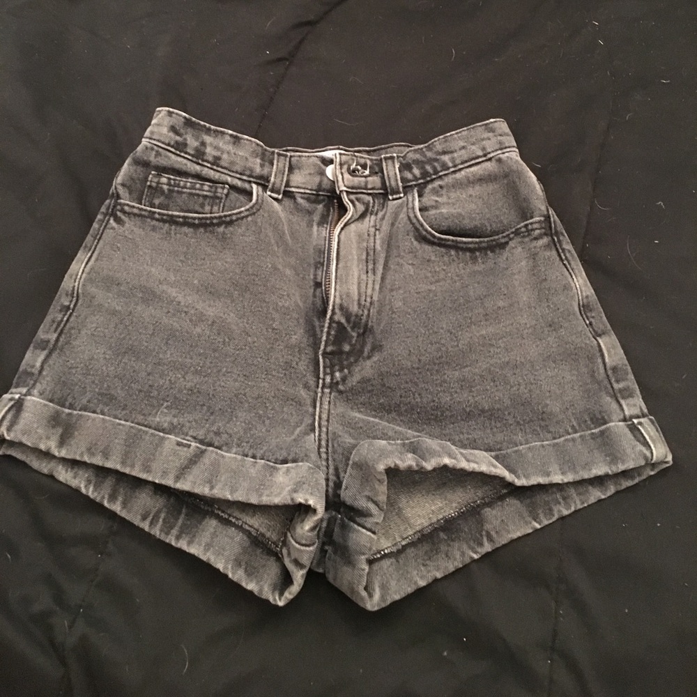 American Apparel high waisted shorts