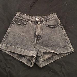 American Apparel high waisted shorts