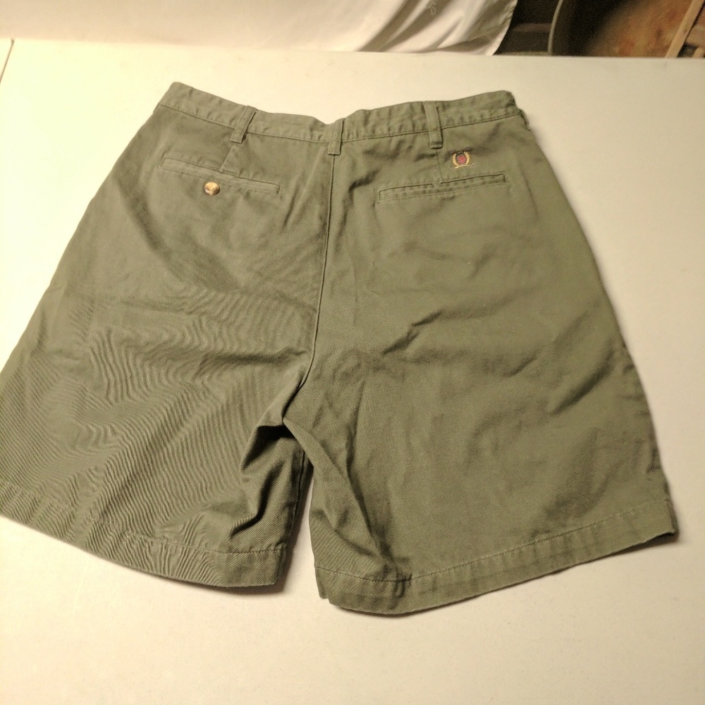 Tommy Hilfiger Golf Shorts Green Khaki sz 34