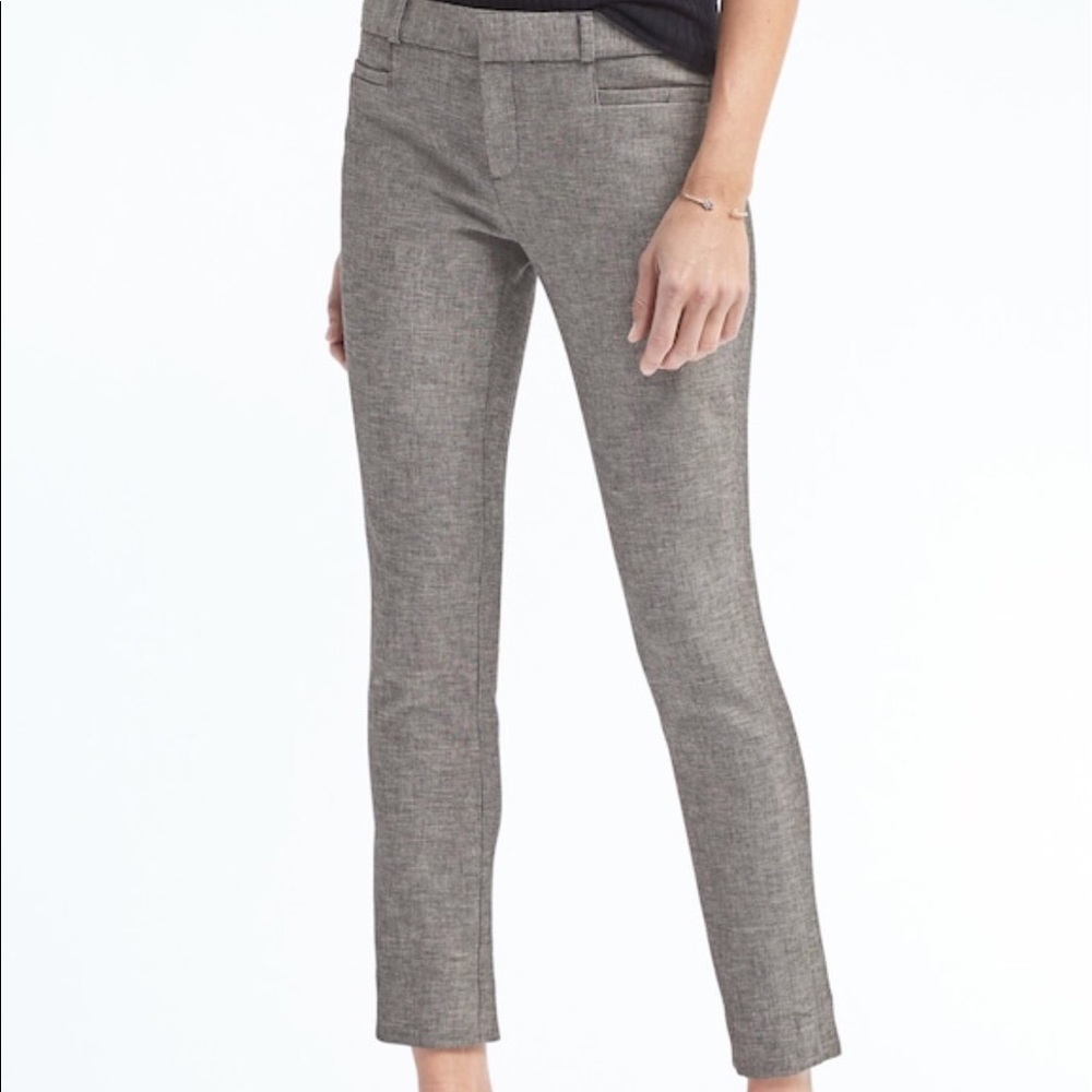 Banana Republic charcoal gray work pants. NWOT