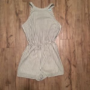 STRIPED ROMPER NW