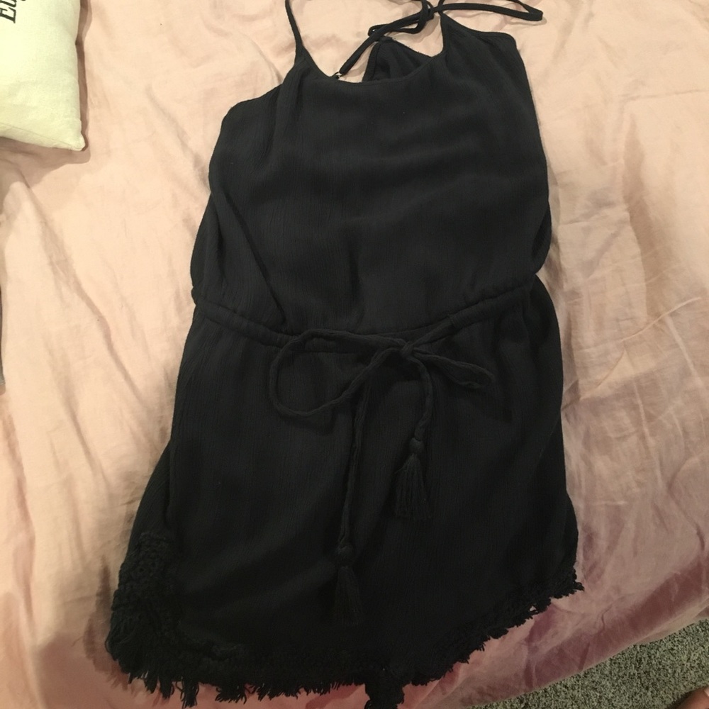 A black Romper