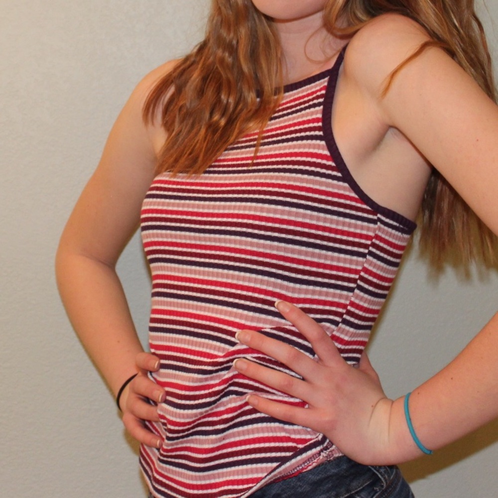 Rue 21 striped halter top