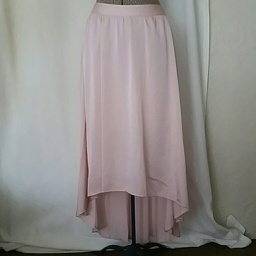Super Silky short to long skirt