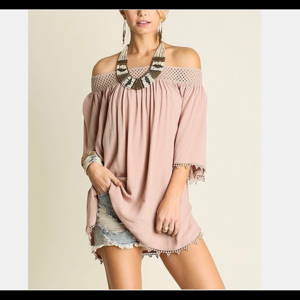 Off the shoulder top