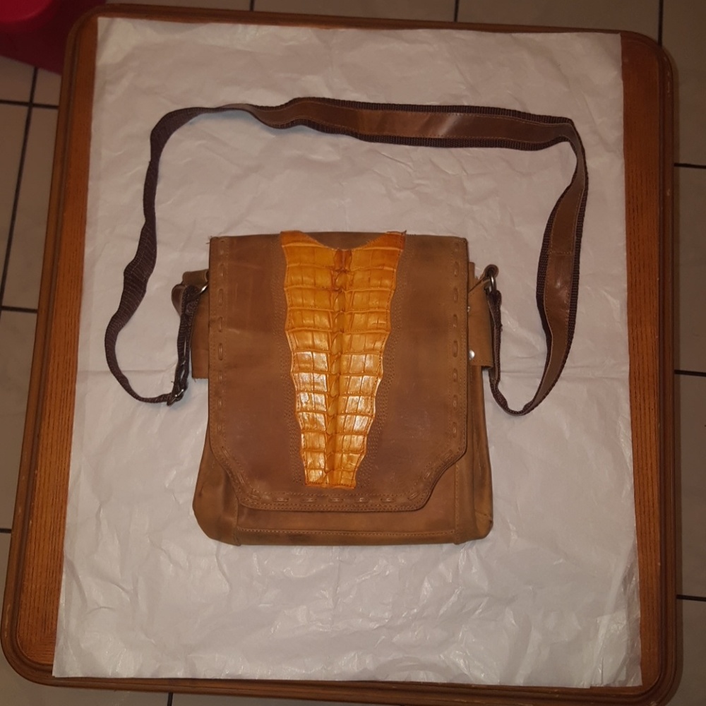 Real leather bag Crocodile