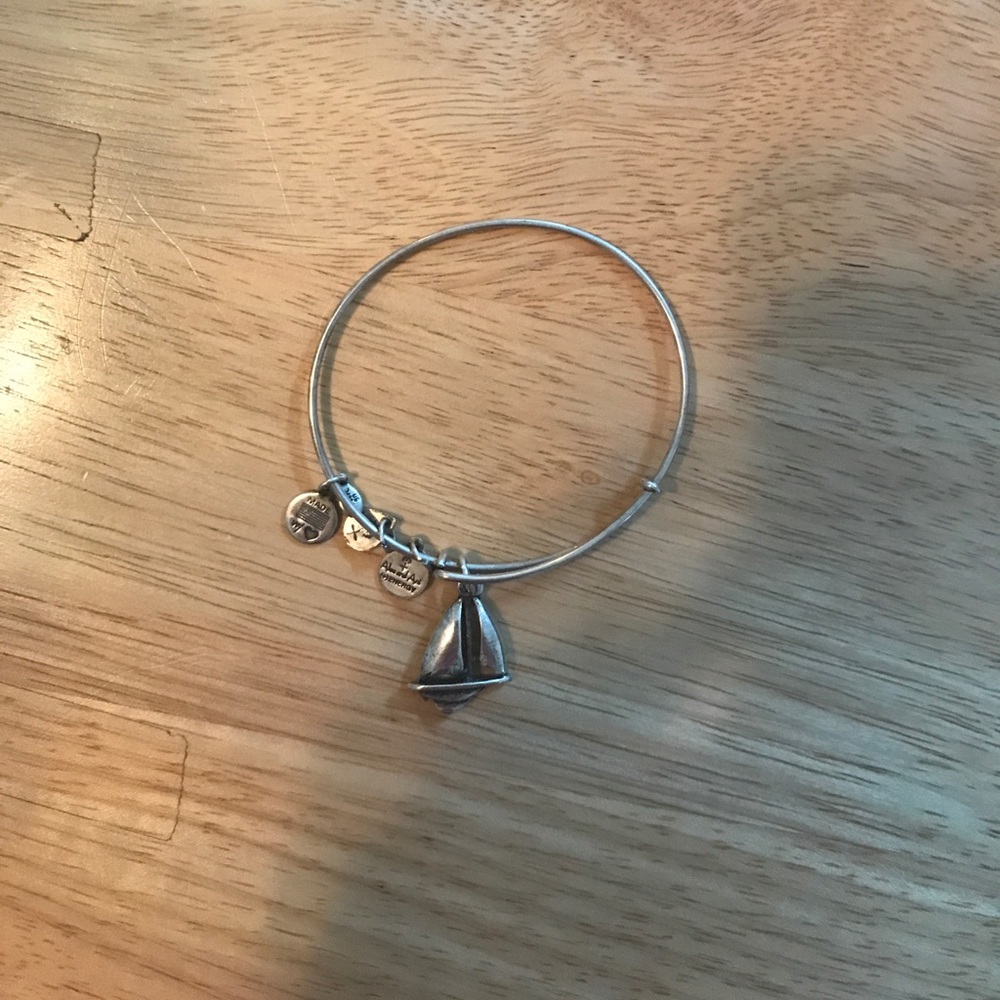 Alex and Ani Sailboat Charm Bangle