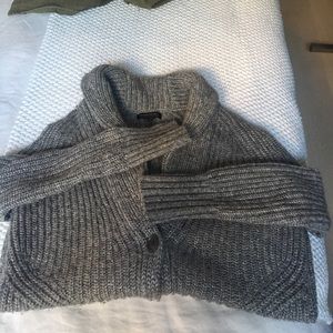 Banana Republic Wool Shawl-Collar Duster