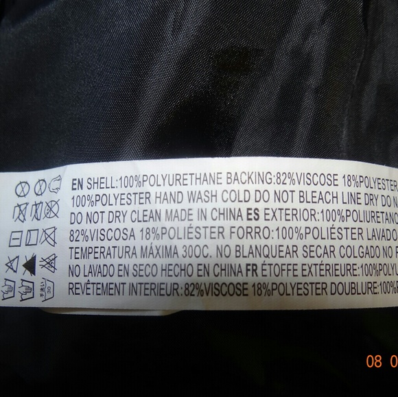 Forever 21 Black Faux Leather Skirt - Picture 6 of 6