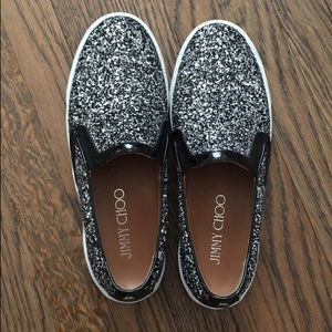 Jimmy choo sparkle sneakers