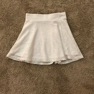 Small white tribal skirt