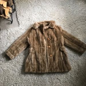 A Mink Mincara Russel Taylor Fur Coat. Women's
