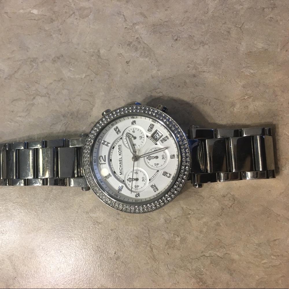 Michael Kors silver watch